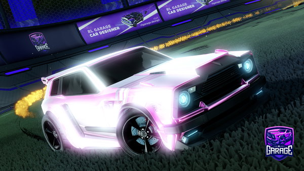 A Rocket League car design from Cvjk