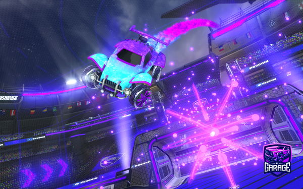 A Rocket League car design from tabon