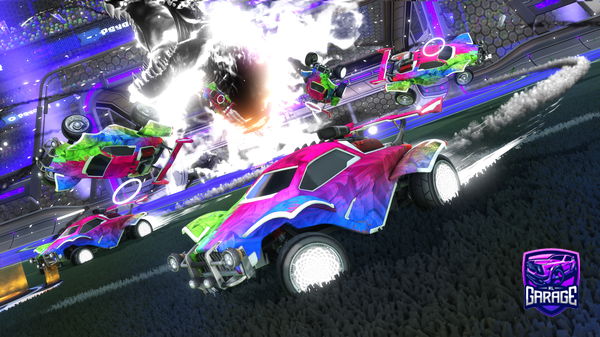 A Rocket League car design from CanerCem7