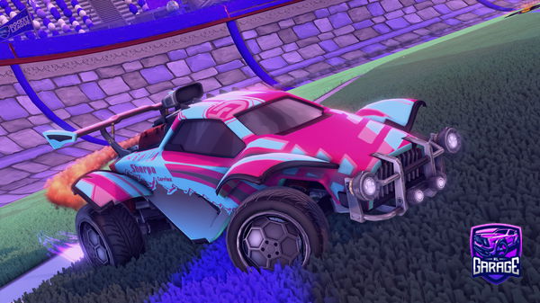 A Rocket League car design from Devora02