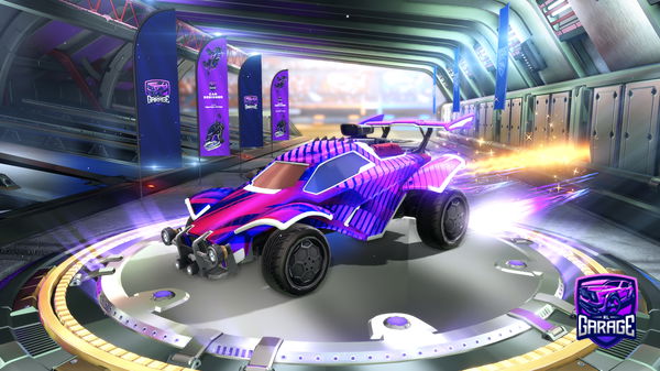 A Rocket League car design from GLIZBegel