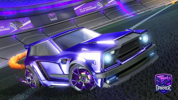 A Rocket League car design from nitroarvin
