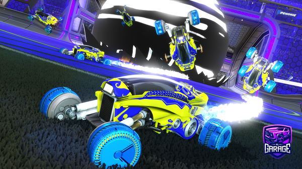 A Rocket League car design from AhmedNur_99