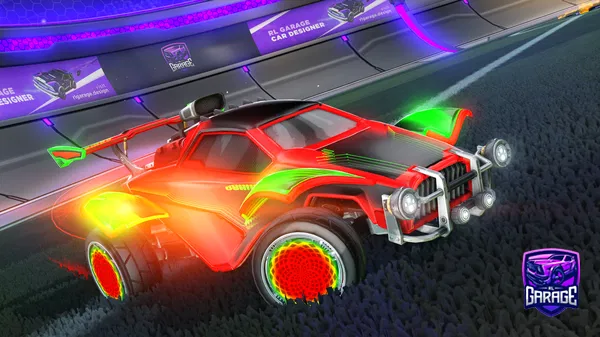 A Rocket League car design from Muddy_bud