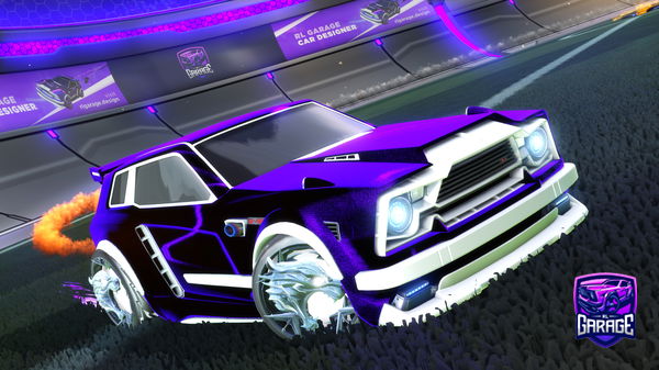 A Rocket League car design from Limits_GG