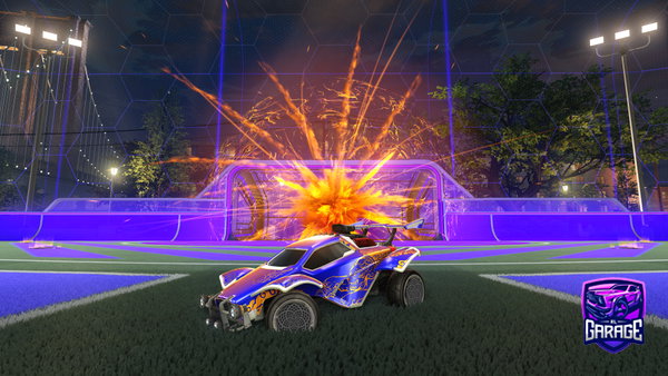 A Rocket League car design from Martonezz09