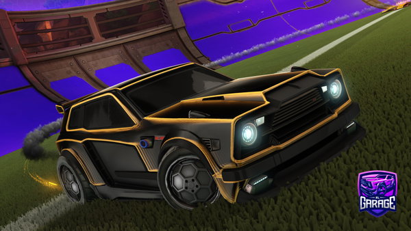 A Rocket League car design from ThunderSem024