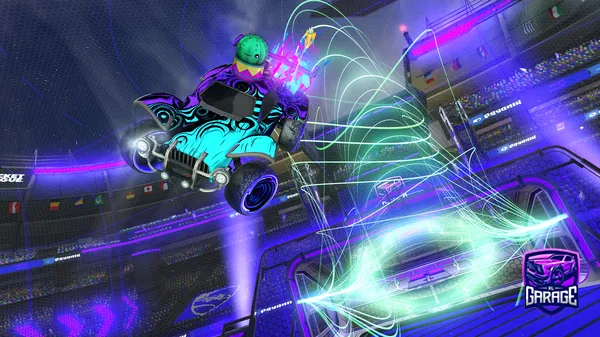 A Rocket League car design from SubaruLawnMower