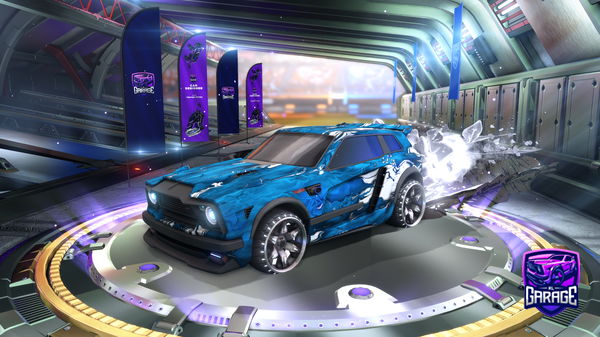 A Rocket League car design from Anonymous-James
