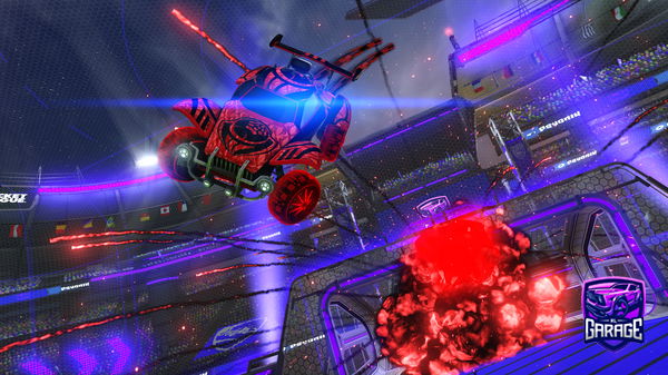 A Rocket League car design from TyL8