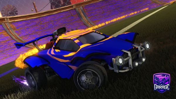 A Rocket League car design from lewis284