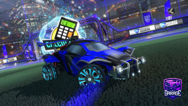 A Rocket League car design from LolgoUwU