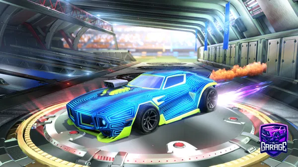 A Rocket League car design from iestynj2341