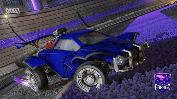 A Rocket League car design from Maximichele