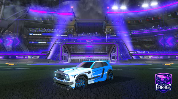 A Rocket League car design from macchino