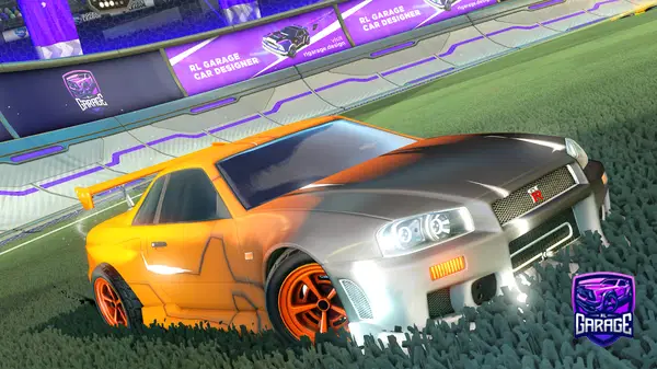 A Rocket League car design from Pizza07