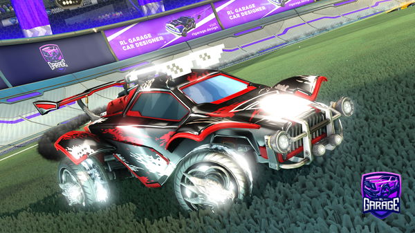 A Rocket League car design from SmithyTrades