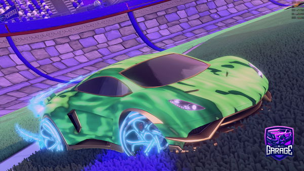 A Rocket League car design from M3goatLEC16