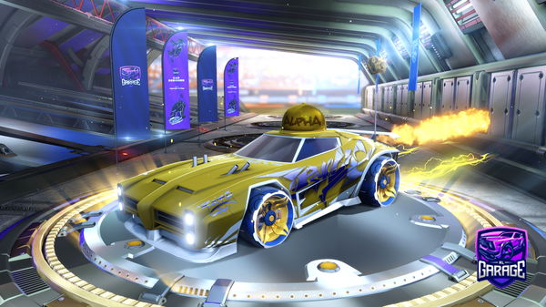 A Rocket League car design from Viper_rl101