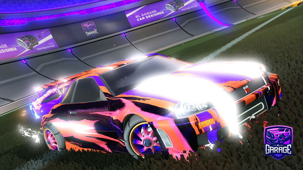 A Rocket League car design from ztune