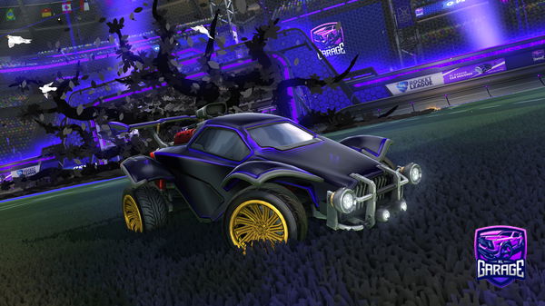 A Rocket League car design from zxrnie