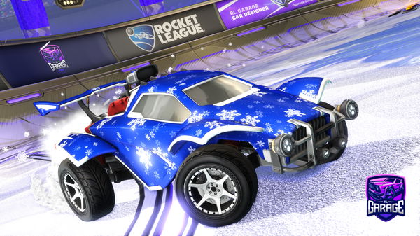 A Rocket League car design from WorthG