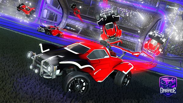 A Rocket League car design from DreamChasers