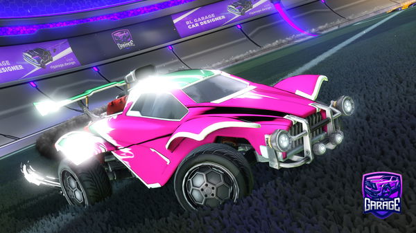 A Rocket League car design from aidank56