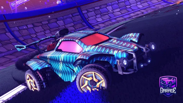 A Rocket League car design from Mec_GAMER