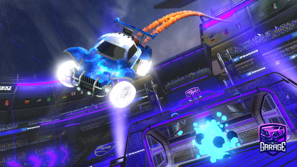 A Rocket League car design from BackPython