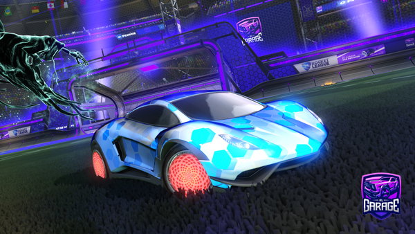 A Rocket League car design from Fxk77