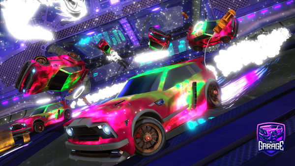 A Rocket League car design from seajayshark