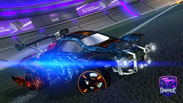 A Rocket League car design from TooManyPelican