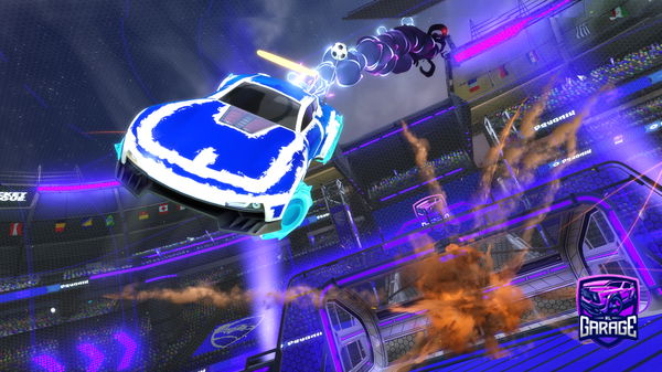 A Rocket League car design from CaueBaue