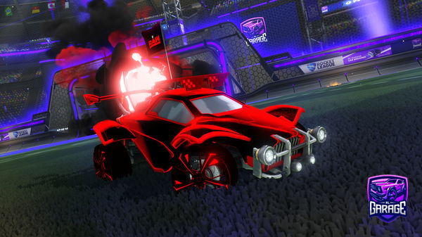 A Rocket League car design from Sprix