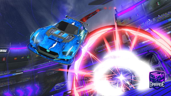 A Rocket League car design from JazzyPow