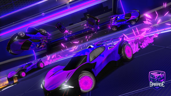 A Rocket League car design from pacman900000