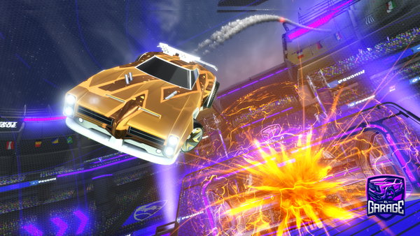 A Rocket League car design from Irku