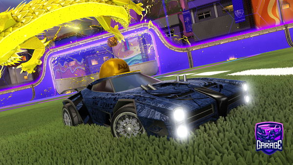 A Rocket League car design from Plenktton