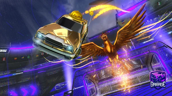 A Rocket League car design from Chicachu