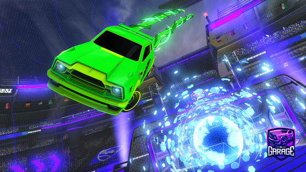 A Rocket League car design from Hexalom