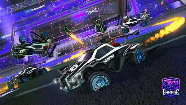 A Rocket League car design from Mingus123