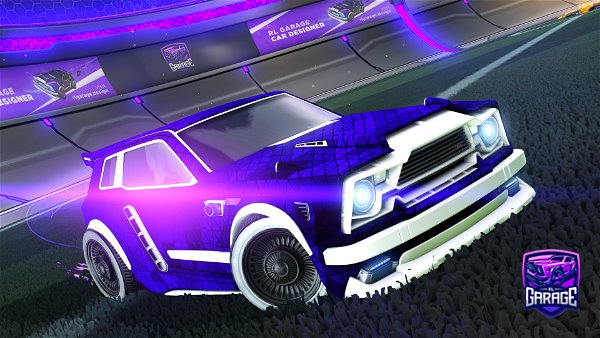 A Rocket League car design from Kendylymo