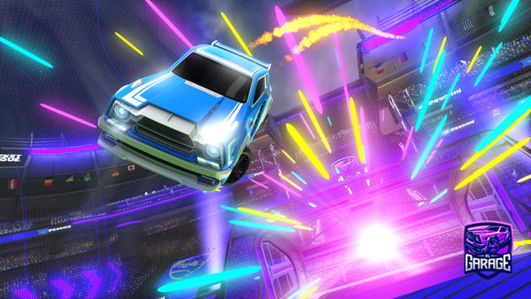 A Rocket League car design from ROCKY2503