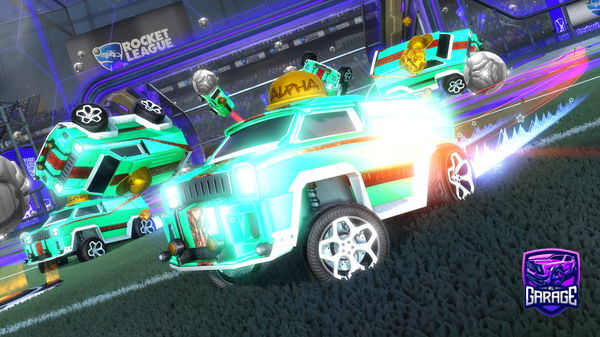 A Rocket League car design from passmescor