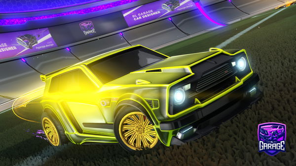 A Rocket League car design from TheBestyyy