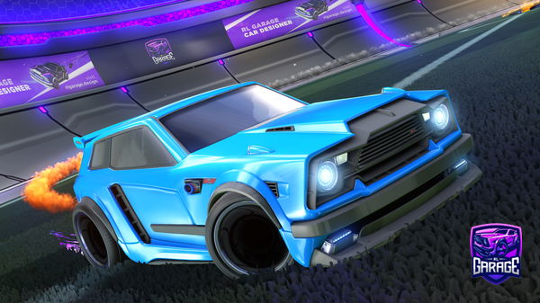 A Rocket League car design from l9op