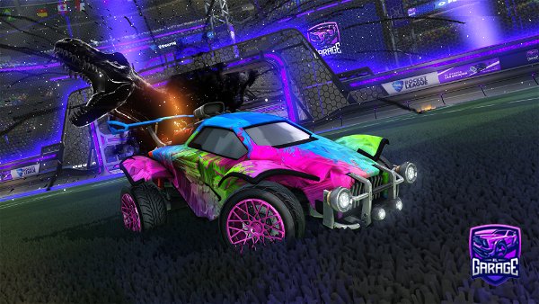 A Rocket League car design from kcpr