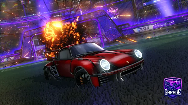 A Rocket League car design from David8