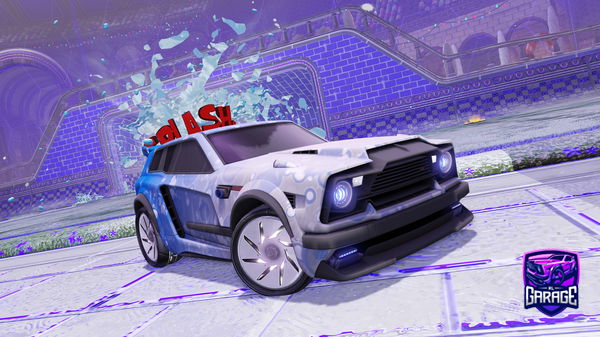 A Rocket League car design from Tinoo0